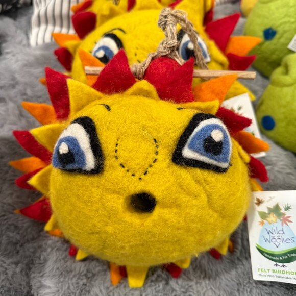 WILD WOOLIES Birdhouse Handcrafted Felt - Picture 9 of 15